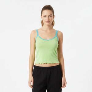 On Gossamer Green & Blue Sheer Reversible Camisole OS NEW